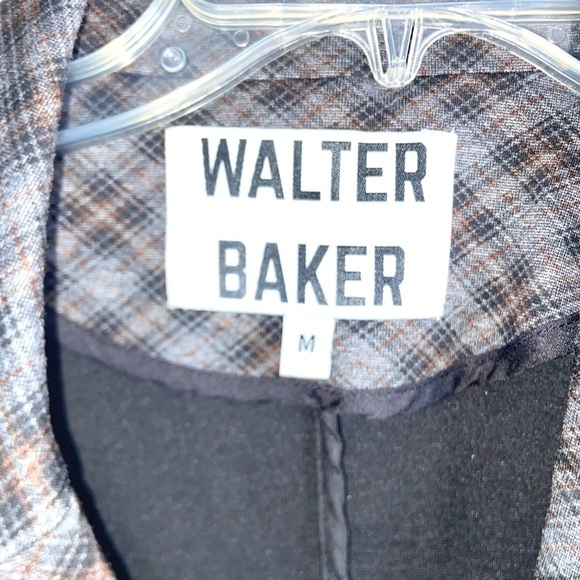 Walter Baker Plaid Blazer Size Medium - Picture 6 of 7